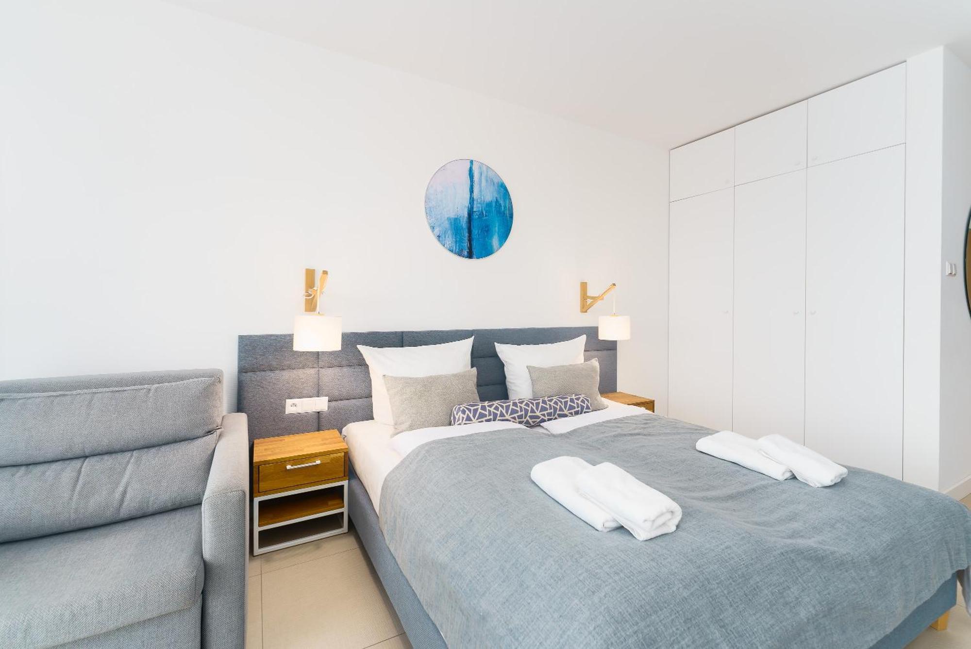 Aquamarina Prima Deluxe Studios With Sea View By Noclegi Renters Мендзиздрое Екстериор снимка